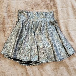 🎉 Holo Rave Skater Skirt